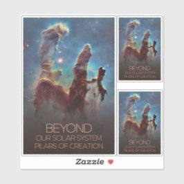 Weltraum, Galaxie, Milchstraße, Pilare der Schöpfu Aufkleber