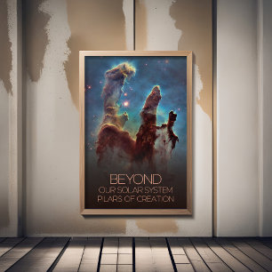 Weltraum, Galaxie, Milchstraße, Pilare der Schöpfu Fotodruck