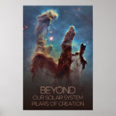 Weltraum, Galaxie, Milchstraße, Pilare der Schöpfu Poster (Vorne)