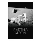 Weltraum, Galaxie, Sonnensystem, Mond der Erde Fotodruck (Vorne)