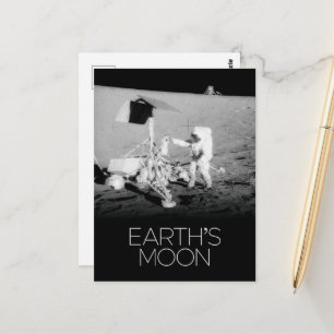 Weltraum, Galaxie, Sonnensystem, Mond der Erde Postkarte