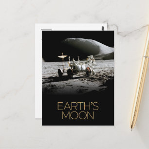 Weltraum, Galaxie, Sonnensystem, Mond der Erde Postkarte