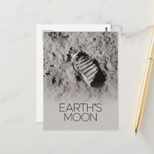 Weltraum, Galaxie, Sonnensystem, Mond der Erde Postkarte