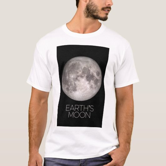 Weltraum, Galaxie, Sonnensystem, Mond der Erde T-Shirt (Vorderseite)