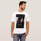 Weltraum, Galaxie, Sonnensystem, Mond der Erde T-Shirt (Vorne ganz)