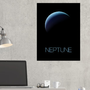 Weltraum, Galaxie, Sonnensystem, Neptun Foliendrucke
