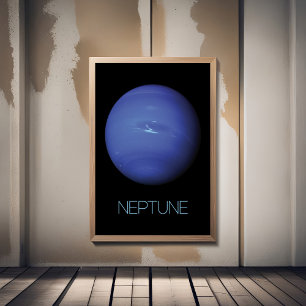 Weltraum, Galaxie, Sonnensystem, Neptun Fotodruck