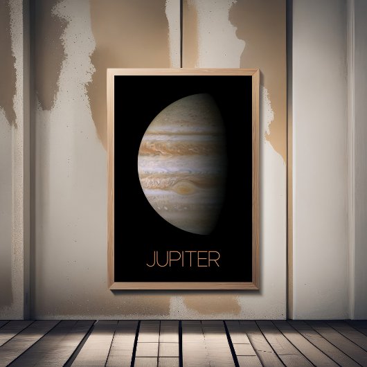 Weltraum, Galaxie, Sonnensystem, Planet Jupiter Poster