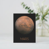 Weltraum, Galaxie, Sonnensystem, Planet-Mars Postkarte (Stehend Vorderseite)