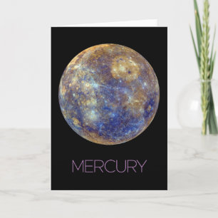 Weltraum, Galaxie, Sonnensystem, Planet-Merkur Karte