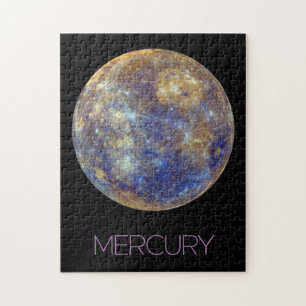 Weltraum, Galaxie, Sonnensystem, Planet-Merkur Puzzle