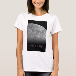 Weltraum, Galaxie, Sonnensystem, Planet-Merkur T-Shirt
