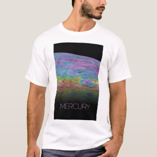 Weltraum, Galaxie, Sonnensystem, Planet-Merkur T-Shirt