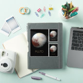 Weltraum, Galaxie, Sonnensystem, Planet Pluto Aufkleber (iPad Hülle)