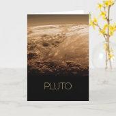 Weltraum, Galaxie, Sonnensystem, Planet Pluto Karte (Gelbe Blume)