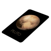 Weltraum, Galaxie, Sonnensystem, Planet Pluto Magnet (Linke Seite)