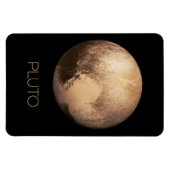Weltraum, Galaxie, Sonnensystem, Planet Pluto Magnet (Horizontal)