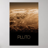 Weltraum, Galaxie, Sonnensystem, Planet Pluto Poster (Vorne)