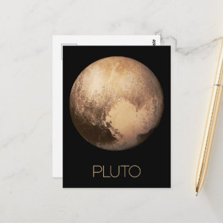 Weltraum, Galaxie, Sonnensystem, Planet Pluto Postkarte