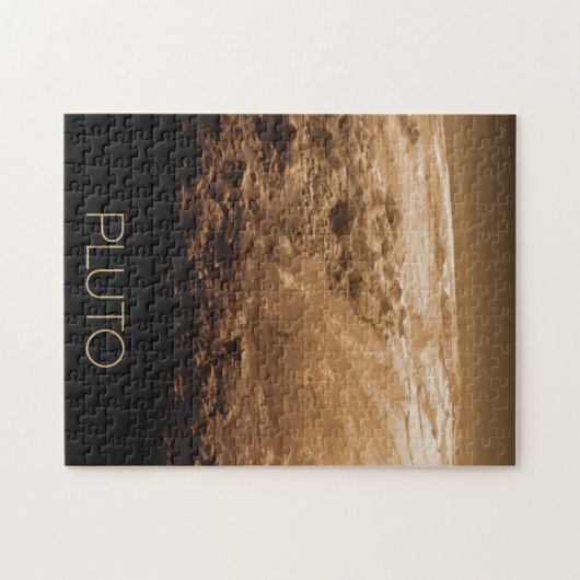 Weltraum, Galaxie, Sonnensystem, Planet Pluto Puzzle (Horizontal)