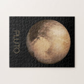 Weltraum, Galaxie, Sonnensystem, Planet Pluto Puzzle (Horizontal)