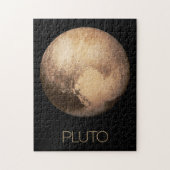Weltraum, Galaxie, Sonnensystem, Planet Pluto Puzzle (Vertikal)
