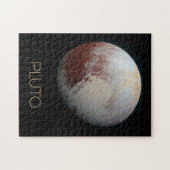 Weltraum, Galaxie, Sonnensystem, Planet Pluto Puzzle (Horizontal)