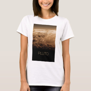 Weltraum, Galaxie, Sonnensystem, Planet Pluto T-Shirt