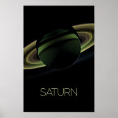 Weltraum, Galaxie, Sonnensystem, Planet Saturn Poster (Vorne)