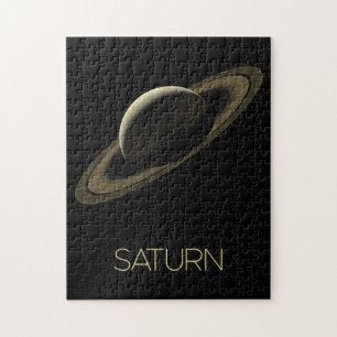 Weltraum, Galaxie, Sonnensystem, Planet Saturn Puzzle