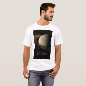Weltraum, Galaxie, Sonnensystem, Planet Saturn T-Shirt (Vorne ganz)