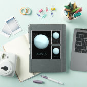 Weltraum, Galaxie, Sonnensystem, Planet Uranus Aufkleber (iPad Hülle)