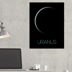 Weltraum, Galaxie, Sonnensystem, Planet Uranus Foliendrucke