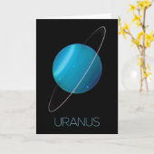 Weltraum, Galaxie, Sonnensystem, Planet Uranus Karte (Gelbe Blume)