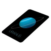 Weltraum, Galaxie, Sonnensystem, Planet Uranus Magnet (Linke Seite)