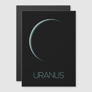 Weltraum, Galaxie, Sonnensystem, Planet Uranus Magneteinladung