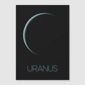 Weltraum, Galaxie, Sonnensystem, Planet Uranus Magneteinladung (Vorderseite)