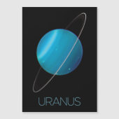 Weltraum, Galaxie, Sonnensystem, Planet Uranus Magneteinladung (Vorderseite)