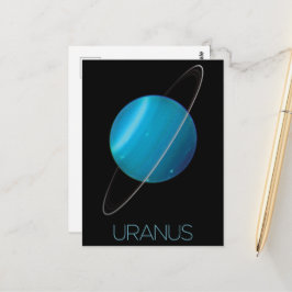 Weltraum, Galaxie, Sonnensystem, Planet Uranus Postkarte