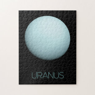 Weltraum, Galaxie, Sonnensystem, Planet Uranus Puzzle
