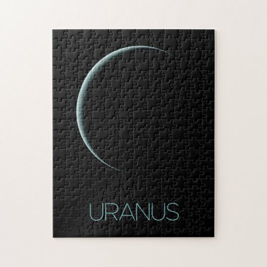 Weltraum, Galaxie, Sonnensystem, Planet Uranus Puzzle (Vertikal)