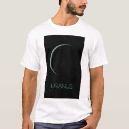 Weltraum, Galaxie, Sonnensystem, Planet Uranus T-Shirt