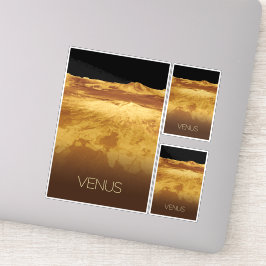 Weltraum, Galaxie, Sonnensystem, Planet Venus Aufkleber