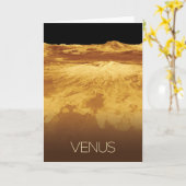 Weltraum, Galaxie, Sonnensystem, Planet Venus Karte (Gelbe Blume)