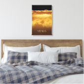 Weltraum, Galaxie, Sonnensystem, Planet Venus Leinwanddruck (Insitu (Schlafzimmer))