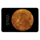 Weltraum, Galaxie, Sonnensystem, Planet Venus Magnet (Horizontal)