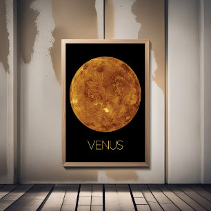Weltraum, Galaxie, Sonnensystem, Planet Venus Poster