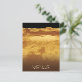 Weltraum, Galaxie, Sonnensystem, Planet Venus Postkarte (Stehend Vorderseite)