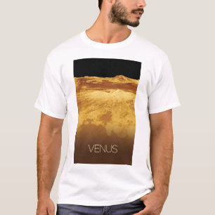 Weltraum, Galaxie, Sonnensystem, Planet Venus T-Shirt