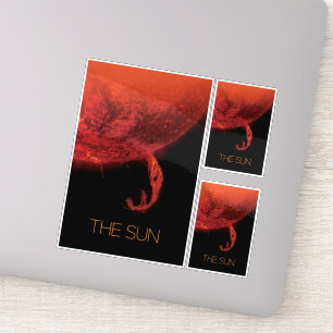 Weltraum, Galaxie, Sonnensystem, Sterne, die Sonne Aufkleber